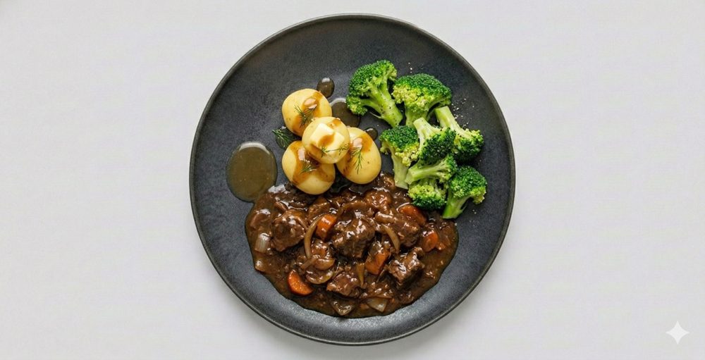 Limburgse stoof met broccoli, afbeelding gemaakt met AI